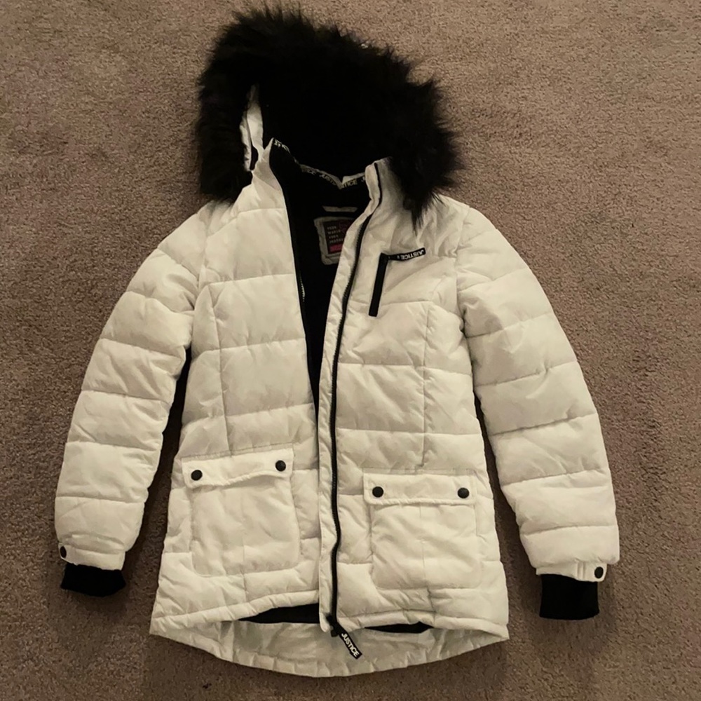 Girls Justice winter jacket size 12